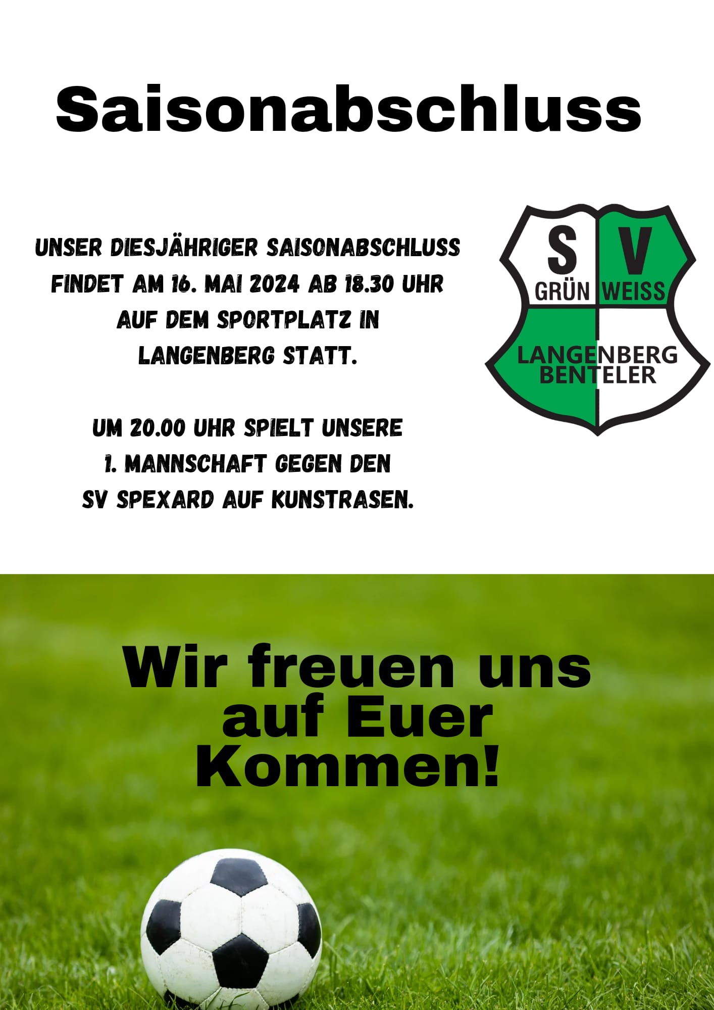 Flyer Saisonabschluss